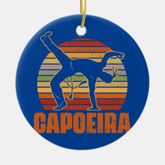 Capoeira Kickboxing Dance Fight Mixed Martial Keramisch Ornament