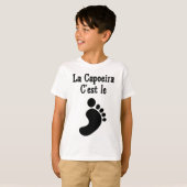 Capoeira Martial Art Figher T-shirt (Voorkant volledig)