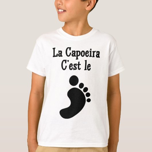 Capoeira Martial Art Figher T-shirt (Voorkant)