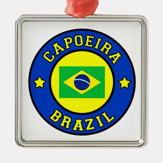 Capoeira Metalen Ornament (Voorkant)