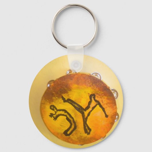 Capoeira, mijn liefdessleutelhanger sleutelhanger (Voorkant)
