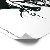 Capoeira Nagoa Brasil Poster (Hoek)