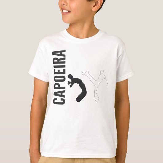 Capoeira oranje kind t-shirt (Voorkant)
