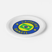 Capoeira Papieren Bordje (Gekanteld)