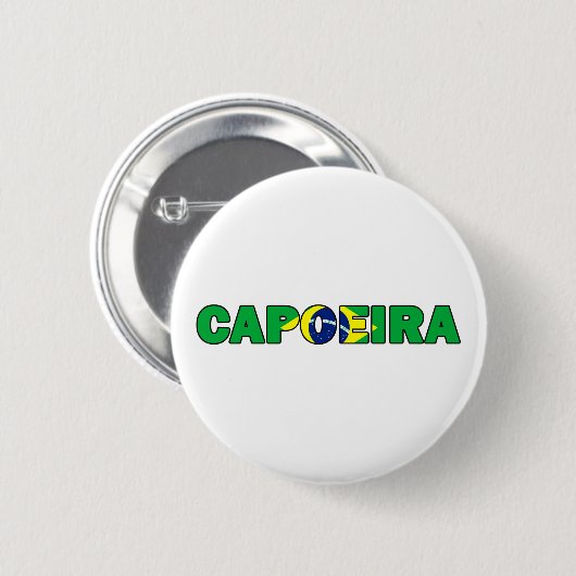Capoeira Ronde Button 5,7 Cm (Voorkant /achterkant)