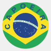 Capoeira Ronde Sticker (Voorkant)