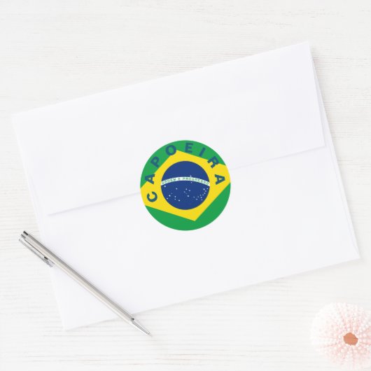 Capoeira Ronde Sticker (Envelop)