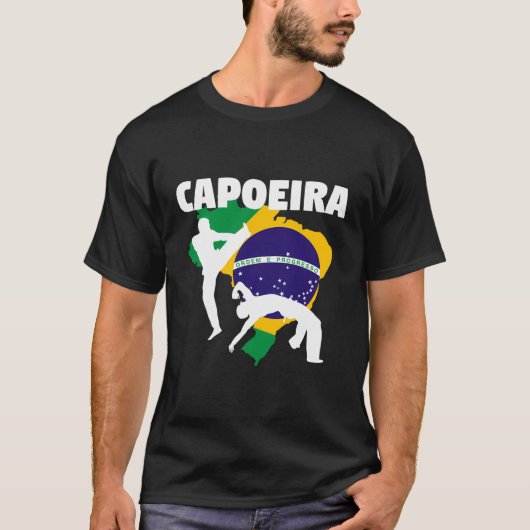 Capoeira Shirt Braziliaanse Martial Arts Dancing F (Voorkant)