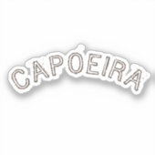 Capoeira Sticker (Voorkant)