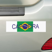 Capoeira vlag bumpersticker (Op auto)