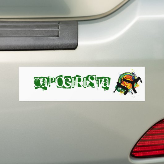 capoeirista bumpersticker (Op auto)