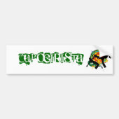 capoeirista bumpersticker (Voorkant)