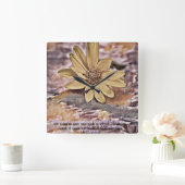 Capone Vierkante Klok (Huis)