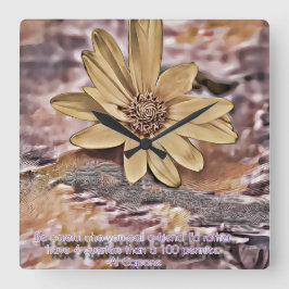 Capone Vierkante Klok