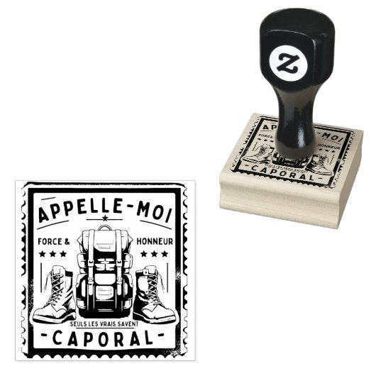 CAPORAL: Militair stempel (Gestempeld)
