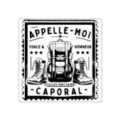 CAPORAL: Militair stempel (Afrduk)