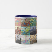 Cappadocia, Central Anatolia, Turkije Collage Mok (Midden)