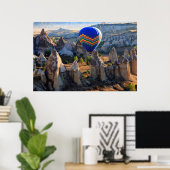 Cappadocia, Goreme | Heet Luchtballon Poster (Thuiskantoor)