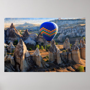 Cappadocia, Goreme Heet Luchtballon Poster