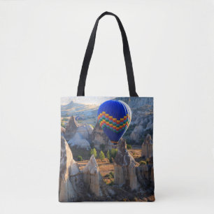 Cappadocia, Goreme   Heet luchtballon Tote Bag