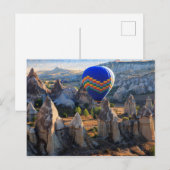 Cappadocia, Goreme | Luchtballon Briefkaart (Voorkant / Achterkant)