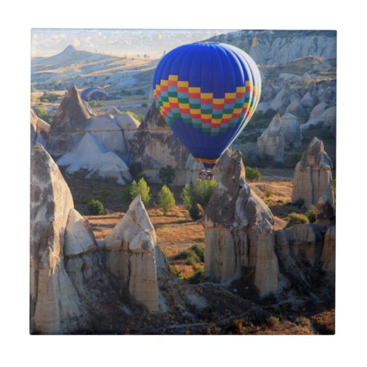 Cappadocia, Goreme | Luchtballon Tegeltje (Voorkant)