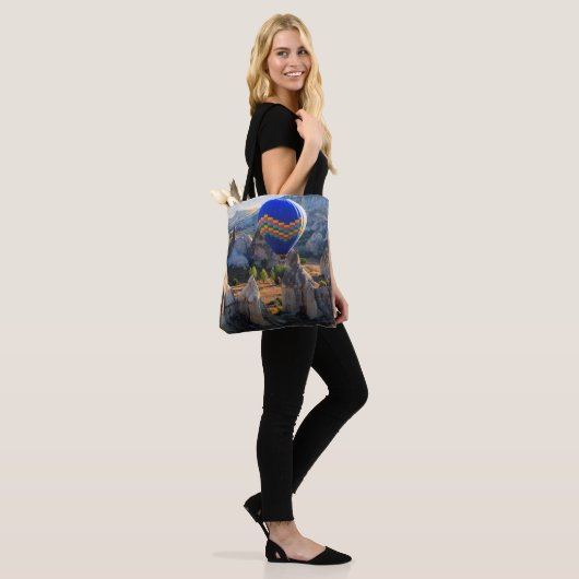 Cappadocia, Goreme | Luchtballon Tote Bag (Op model)