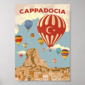 Cappadocia - Vintage Travel Poster (Voorkant)