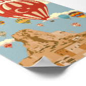 Cappadocia - Vintage Travel Poster (Hoek)