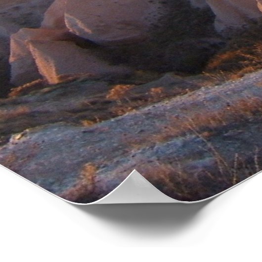 Cappadocia zonsondergang poster (Hoek)