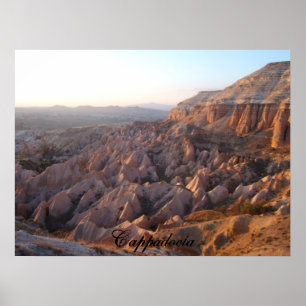 Cappadocia zonsondergang poster