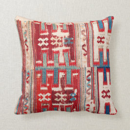 Cappadociaan 18e eeuw Anatolian Kilim Print Kussen