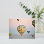 Cappadocië-ballonvlucht Briefkaart (Staand voorkant)