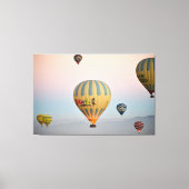 Cappadocië-ballonvlucht Canvas Afdruk (Voorkant)