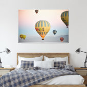 Cappadocië-ballonvlucht Canvas Afdruk (Insitu (Slaapkamer))