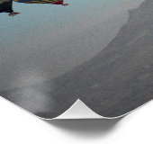 Cappadocië. ballonvlucht perfect poster (Hoek)