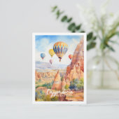 Cappadocië Turkije Beroemde Reisplaats Briefkaart (Staand voorkant)