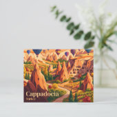 Cappadocië Turkije Briefkaart (Staand voorkant)