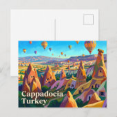 Cappadocië Turkije Briefkaart (Voorkant / Achterkant)