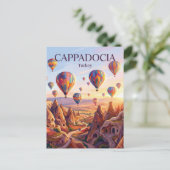 Cappadocië Turkije Briefkaart (Staand voorkant)