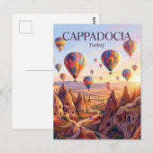 Cappadocië Turkije Briefkaart (Voorkant / Achterkant)