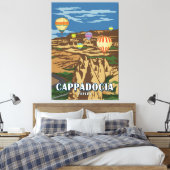 Cappadocië Turkije Canvas Afdruk (Insitu (Slaapkamer))