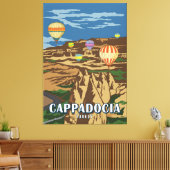 Cappadocië Turkije Canvas Afdruk (Insitu (Woonkamer))