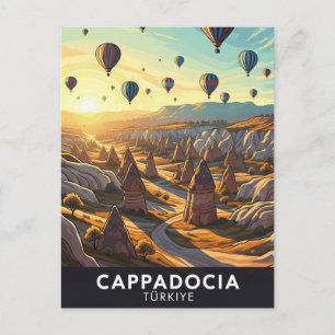  Cappadocië Turkije Hete Luchtballonnen Reizen Briefkaart