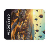  Cappadocië Turkije Hete Luchtballonnen Reizen Magneet (Horizontaal)