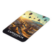  Cappadocië Turkije Hete Luchtballonnen Reizen Magneet (Linkerzijde)