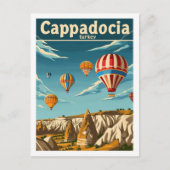 Cappadocië Turkije Vintage Beroemde Reisplaats Briefkaart (Voorkant)