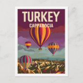Cappadocië Turkije Vintage Beroemde Reisplaats Briefkaart (Voorkant)