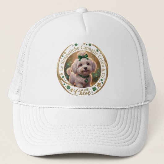 Cappello Ufficiale Chloe - Coton Detectives Trucker Pet (Voorkant)