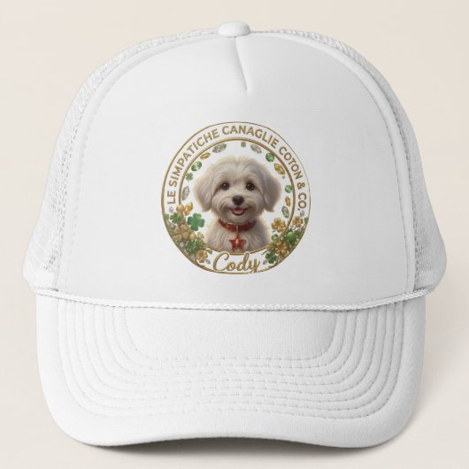 Cappello Ufficiale Cody - Coton Detectives Trucker Pet (Voorkant)